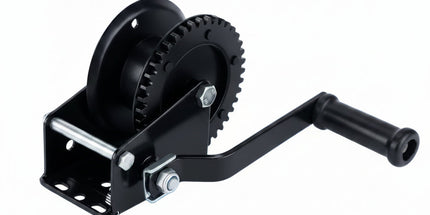 1500 lb Winch Black - Crank