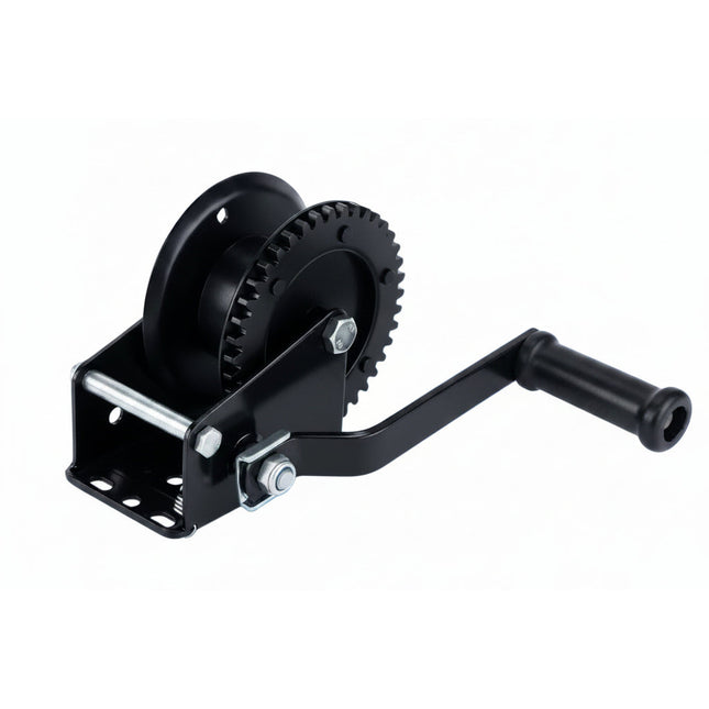1500 lb Winch Black - Crank